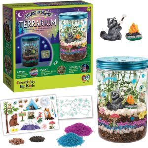 Creativity for Kids Grow 'N Glow Terrarium Kit for Kids