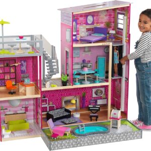 KidKraft Uptown Wooden Modern Dollhouse