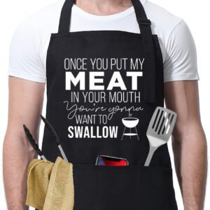 Miracu funny aprons for men