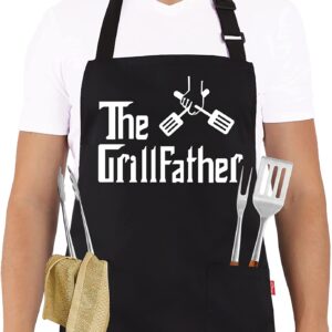 alipobo grillfather apron gift