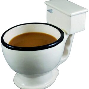 BigMouth Inc. The Original Toilet Mug - Novelty Coffee Mug - Hilarious 12 oz Ceramic Coffee Cup – Perfect for Home or…